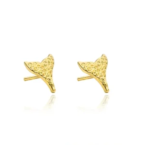 Brinco Calda de Baleia (1,5g) (Banho Ouro 18k)